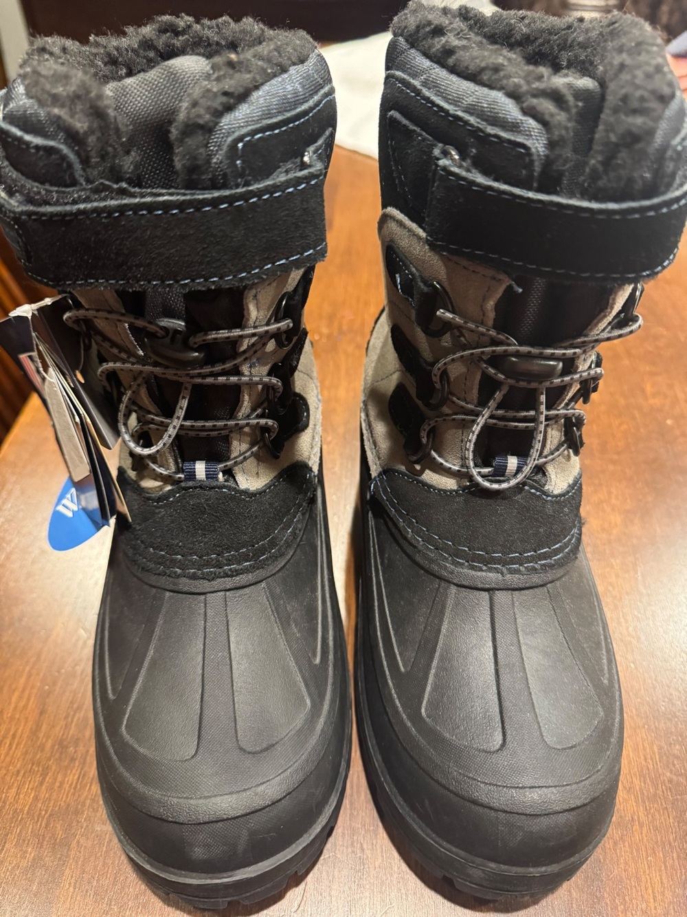 KHOMBU kids snow boots